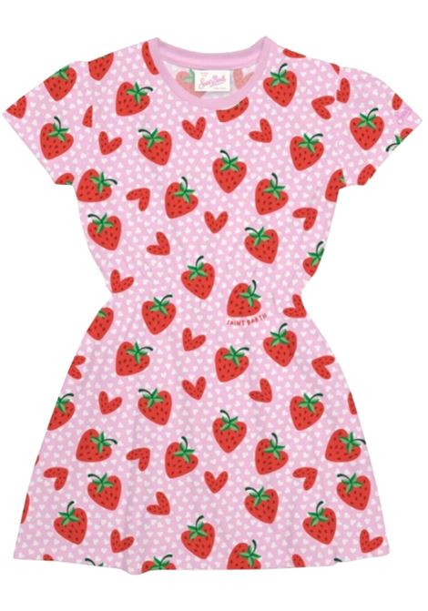 Abito bambina rosa in cotone MC2 SAINT BARTH | LEI000101257H/ANROSA
